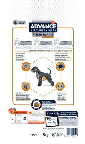ADVANCE VETERINARY DIET DOG WEIGHT BALANCE MEDIUM / MAXI