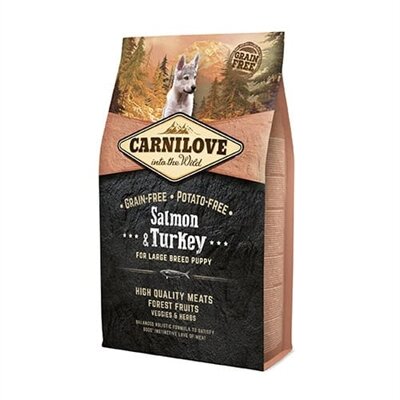 CARNILOVE SALMON / TURKEY PUPPIES LARGE BREED