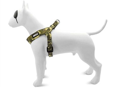 MORSO MINI HONDENTUIG VERSTELBAAR GERECYCLED FULL METAL DOG BRUIN