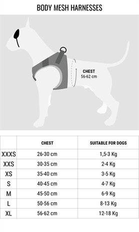 MORSO HONDENTUIG BODY MESH GERECYCLED FULL METAL DOG BRUIN