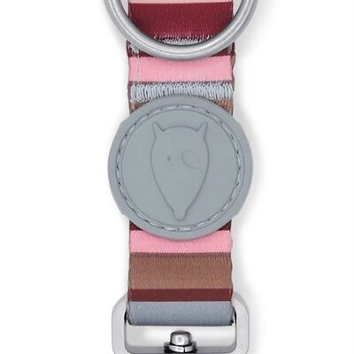 MORSO HONDENRIEM VERSTELBAAR GERECYCLED SKYLINE ROOD / ROZE