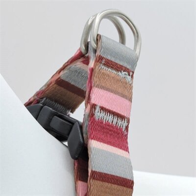 MORSO MINI HONDENTUIG VERSTELBAAR GERECYCLED SKYLINE ROOD / ROZE