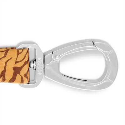 MORSO HONDENRIEM VERSTELBAAR GERECYCLED JUNGLE DRUM ORANJE