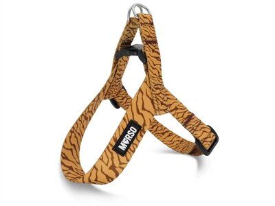 MORSO MINI HONDENTUIG VERSTELBAAR GERECYCLED JUNGLE DRUM ORANJE
