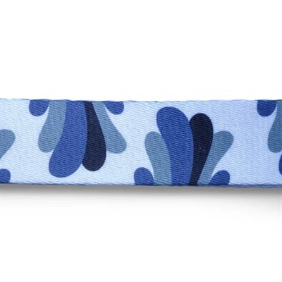 MORSO HONDENRIEM GERECYCLED SPLASH BLAUW