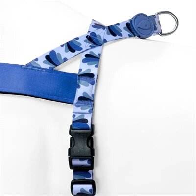 MORSO NORWEGIAN HONDENTUIG GERECYCLED SPLASH BLAUW