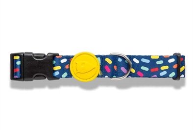 MORSO HALSBAND HOND GERECYCLED COLOR INVADERS PAARS