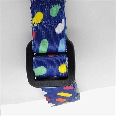 MORSO MINI HONDENTUIG VERSTELBAAR GERECYCLED COLOR INVADERS PAARS