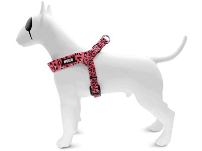 MORSO MINI HONDENTUIG VERSTELBAAR GERECYCLED BUBBLE LEO ROZE
