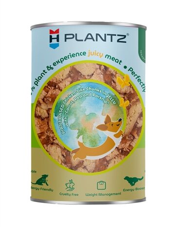 HENART PLANTZ VLEESACHTIGE KIP STUKKEN IN JELLY