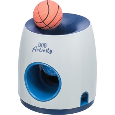 TRIXIE DOG ACTIVITY STRATEGIESPEL BALL&amp;TREAT WIT / BLAUW