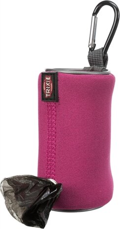 TRIXIE POEPZAKHOUDER NEOPREEN MET 20 ZAKJES ASSORTI