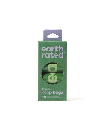 EARTH RATED POEPZAKJES LAVENDEL GERECYCLED