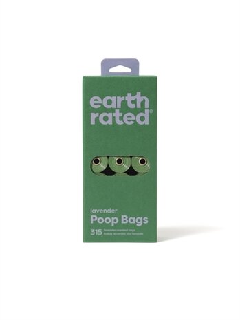 EARTH RATED POEPZAKJES LAVENDEL GERECYCLED