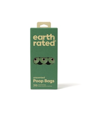 EARTH RATED POEPZAKJES GEURLOOS GERECYCLED