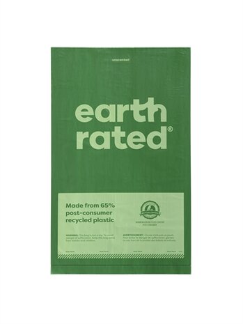 EARTH RATED POEPZAKJES GEURLOOS GERECYCLED