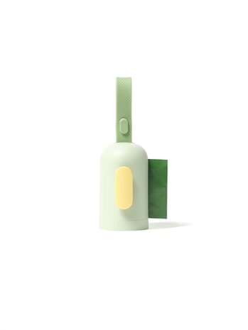 EARTH RATED POEPZAKHOUDER GEURLOOS MET 15 POEPZAKJES GERECYCLED