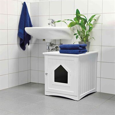 TRIXIE KATTENMAND HUIS WIT