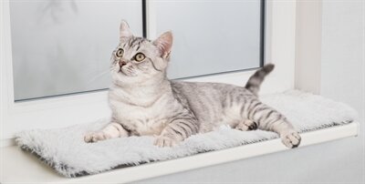 TRIXIE LIGMAT HARVEY VOOR VENSTERBANK WIT-ZWART