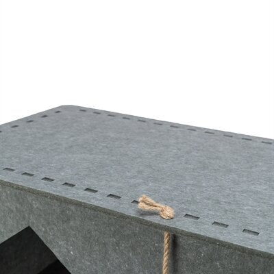 TRIXIE KATTENMAND HUIS LENE VILT GRIJS