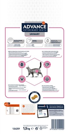 ADVANCE VETERINARY DIET CAT URINARY URINEWEGEN