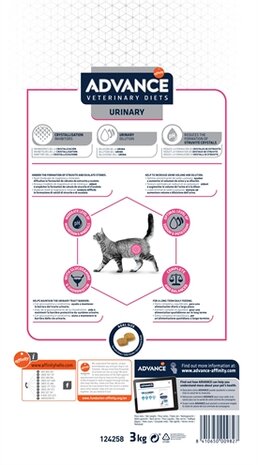 ADVANCE VETERINARY DIET CAT URINARY URINEWEGEN