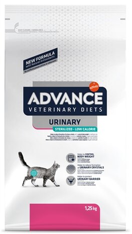 ADVANCE VETERINARY DIET CAT URINARY STERILIZED MINDER CALORIE&Euml;N