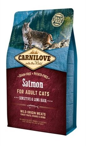 CARNILOVE SALMON SENSITIVE / LONG HAIR