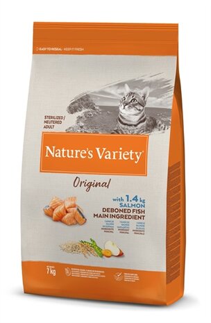NATURES VARIETY ORIGINAL STERILIZED SALMON
