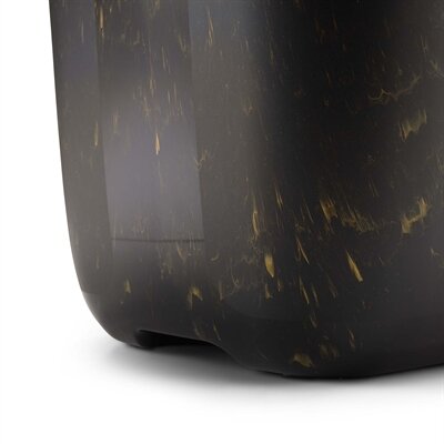 SAVIC KATTENBAK HOP IN MARBLE ZWART / GOUD