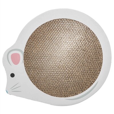TRIXIE JUNIOR KRABMAT MUIS MET CATNIP WIT