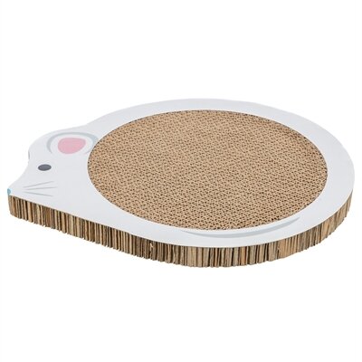 TRIXIE JUNIOR KRABMAT MUIS MET CATNIP WIT