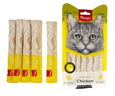 WANPY CREAMY LICKABLE TREATS CHICKEN