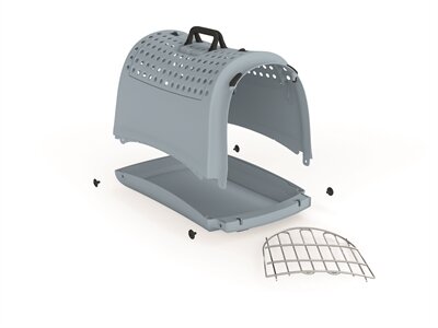 IMAC REISMAND LINUS CABRIO 2ND LIFE GERECYCLED LICHTBLAUW