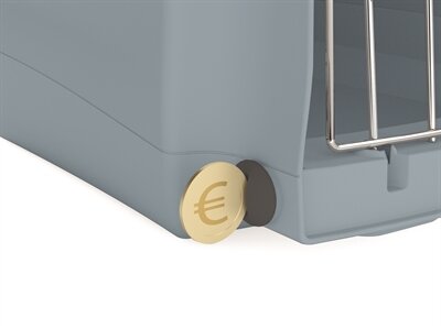 IMAC REISMAND LINUS CABRIO 2ND LIFE GERECYCLED LICHTBLAUW