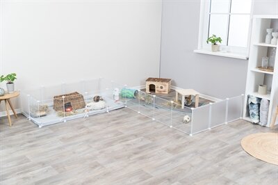 TRIXIE VLOER VOOR INDOORREN 62460 GRIJS / WIT
