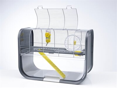 SAVIC HAMSTERKOOI GENEVA ANTRACIET / ZILVER