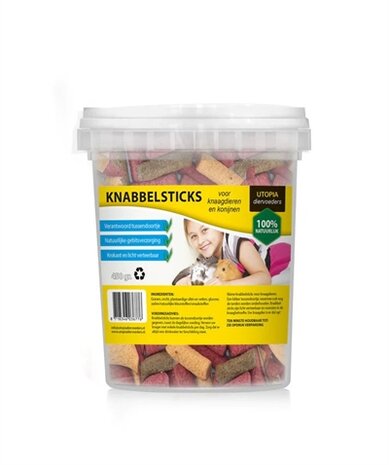 UTOPIA DIERTOTAAL KNABBELSTICKS