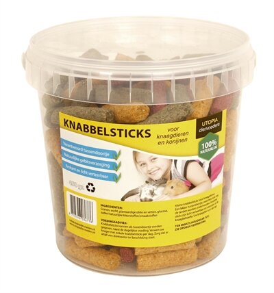 UTOPIA DIERTOTAAL KNABBELSTICKS