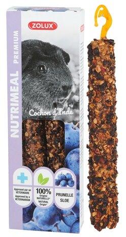 ZOLUX NUTRIMEAL STICK CAVIA PRUIM