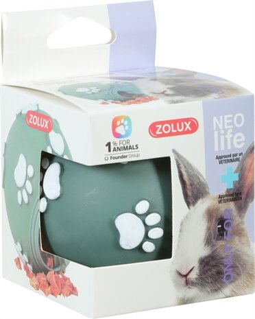 ZOLUX NEOLIFE SNACKBAL KONIJN GROEN