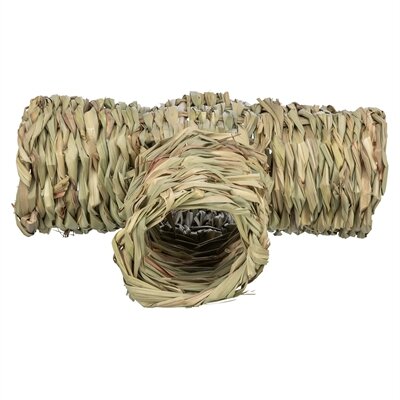 TRIXIE TUNNEL MET VERTAKKING HAMSTER GRAS