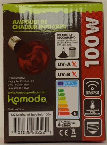 KOMODO INFRAROOD WARMTELAMP ES