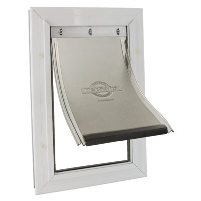 PETSAFE HONDENLUIK TOT 18 KG ALUMINIUM WIT
