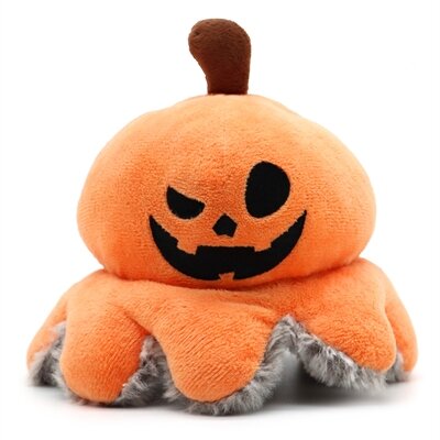 CROCI HALLOWEEN POMPOEN OMKEERBAAR PLUCHE