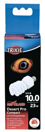 TRIXIE REPTILAND DESERT PRO COMPACT 10.0 UV-B LAMP