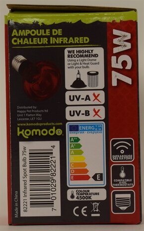 KOMODO INFRAROOD WARMTELAMP ES